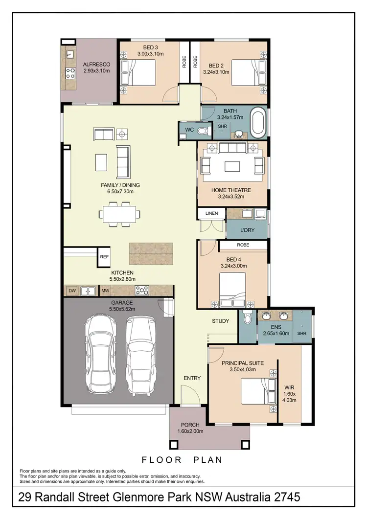 Floorplan of Homely house listing, 29 Randall Street, Glenmore Park NSW 2745