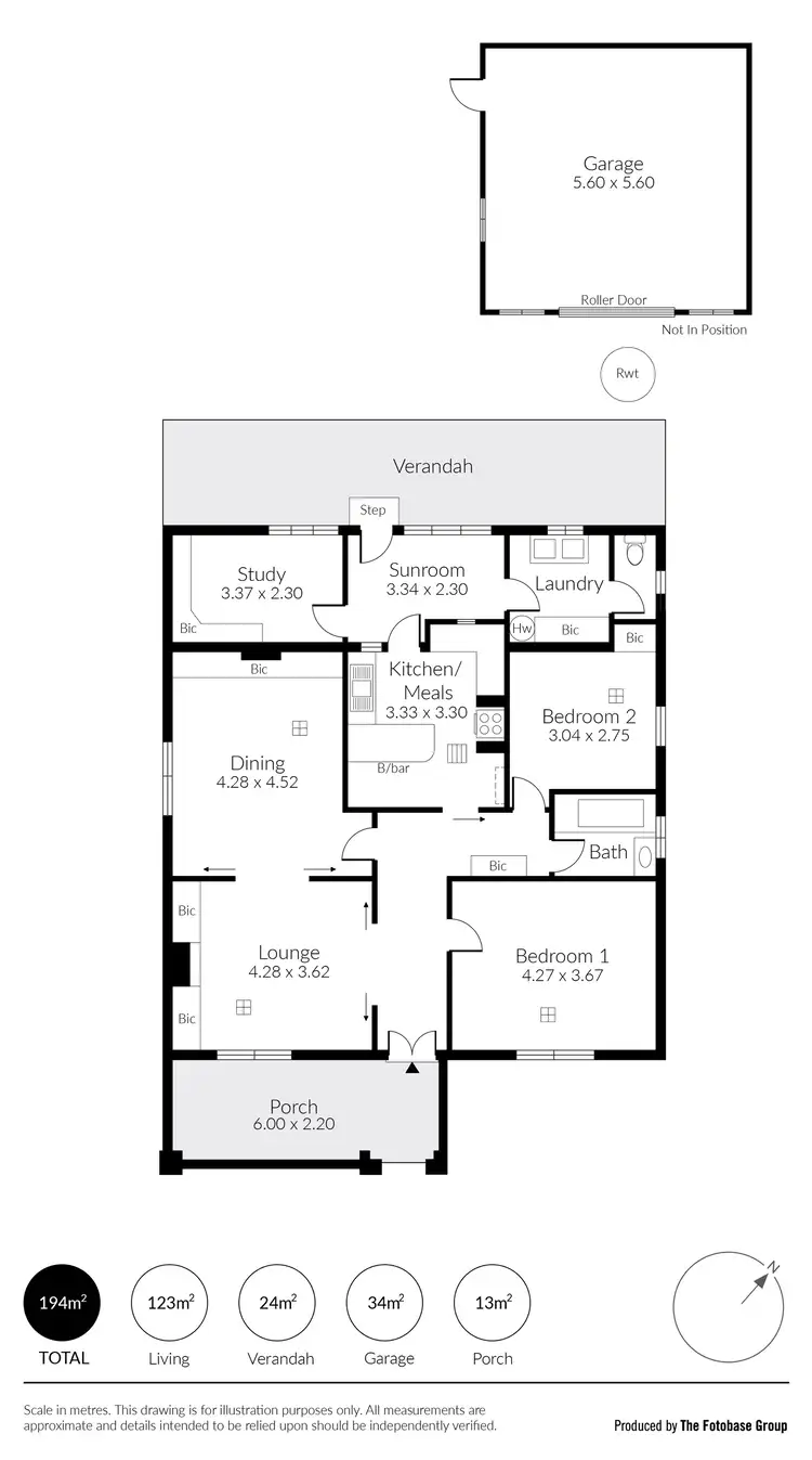 Floorplan of Homely house listing, 19 Russell Avenue, Hazelwood Park SA 5066