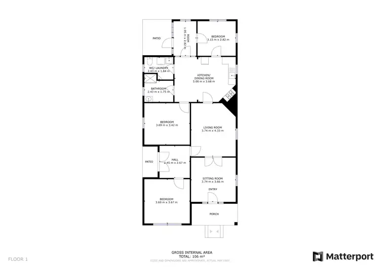 Floorplan of Homely house listing, 65-67 Beveridge Street, Swan Hill VIC 3585