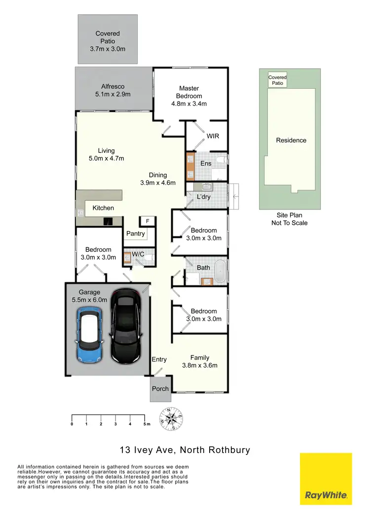 Floorplan of Homely house listing, 13 Ivey Avenue, North Rothbury NSW 2335