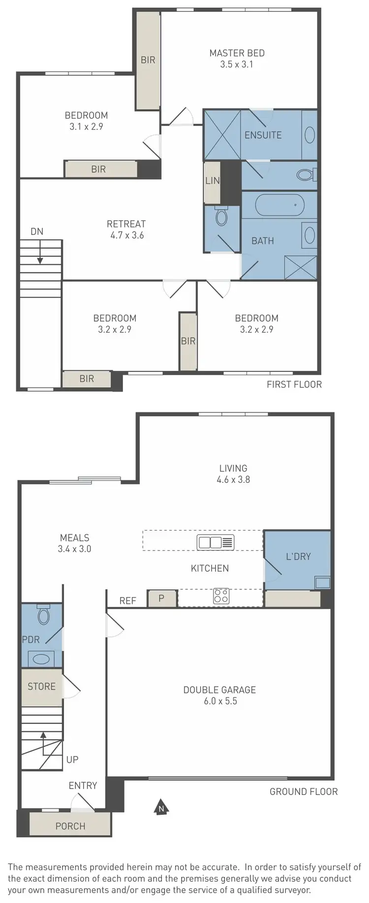 Floorplan of Homely townhouse listing, 37 Brentham Crescent, Werribee VIC 3030
