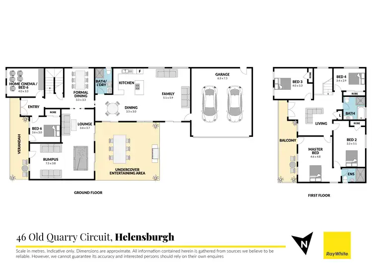 Floorplan of Homely house listing, 46 Old Quarry Circuit, Helensburgh NSW 2508