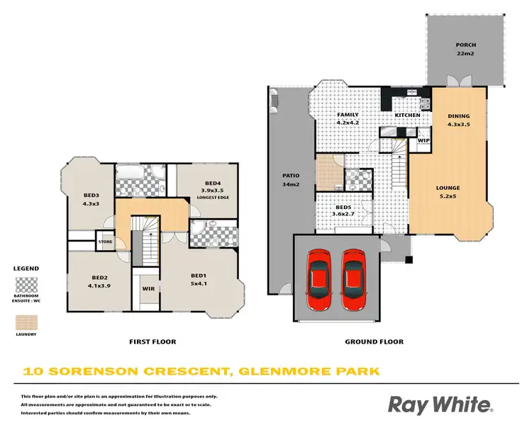 Floorplan of Homely house listing, 10 Sorenson Crescent, Glenmore Park NSW 2745