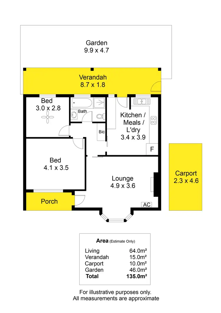 Floorplan of Homely house listing, 3/55 Harvey Street, Collinswood SA 5081