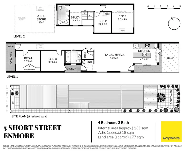Floorplan of Homely house listing, 5 Short Street, Enmore NSW 2042