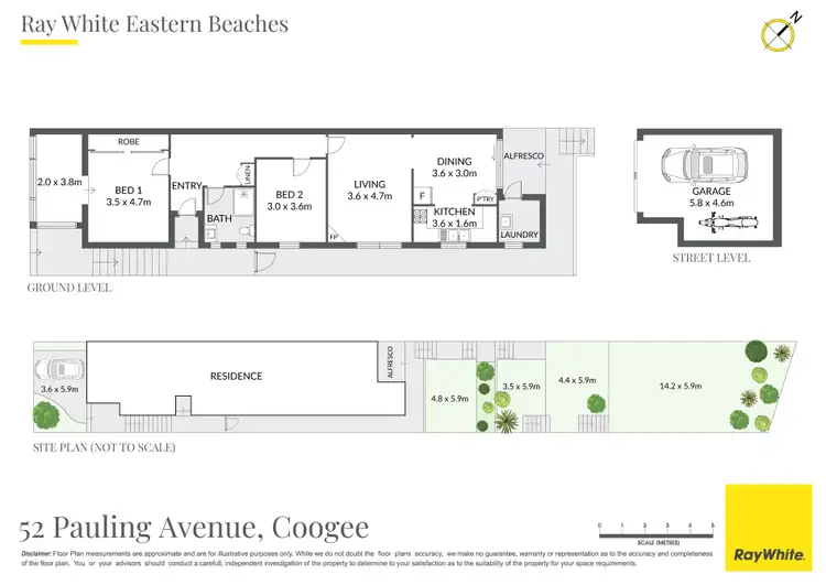 Floorplan of Homely house listing, 52 Pauling Avenue, Coogee NSW 2034
