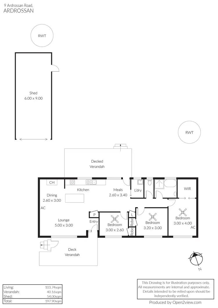 Floorplan of Homely house listing, 9 Arthurton Road, Ardrossan SA 5571