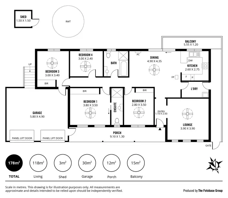 Floorplan of Homely house listing, 5/14 Hillman Drive, Nairne SA 5252