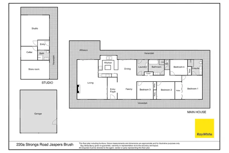 Floorplan of Homely house listing, 220a Strongs Road, Jaspers Brush NSW 2535