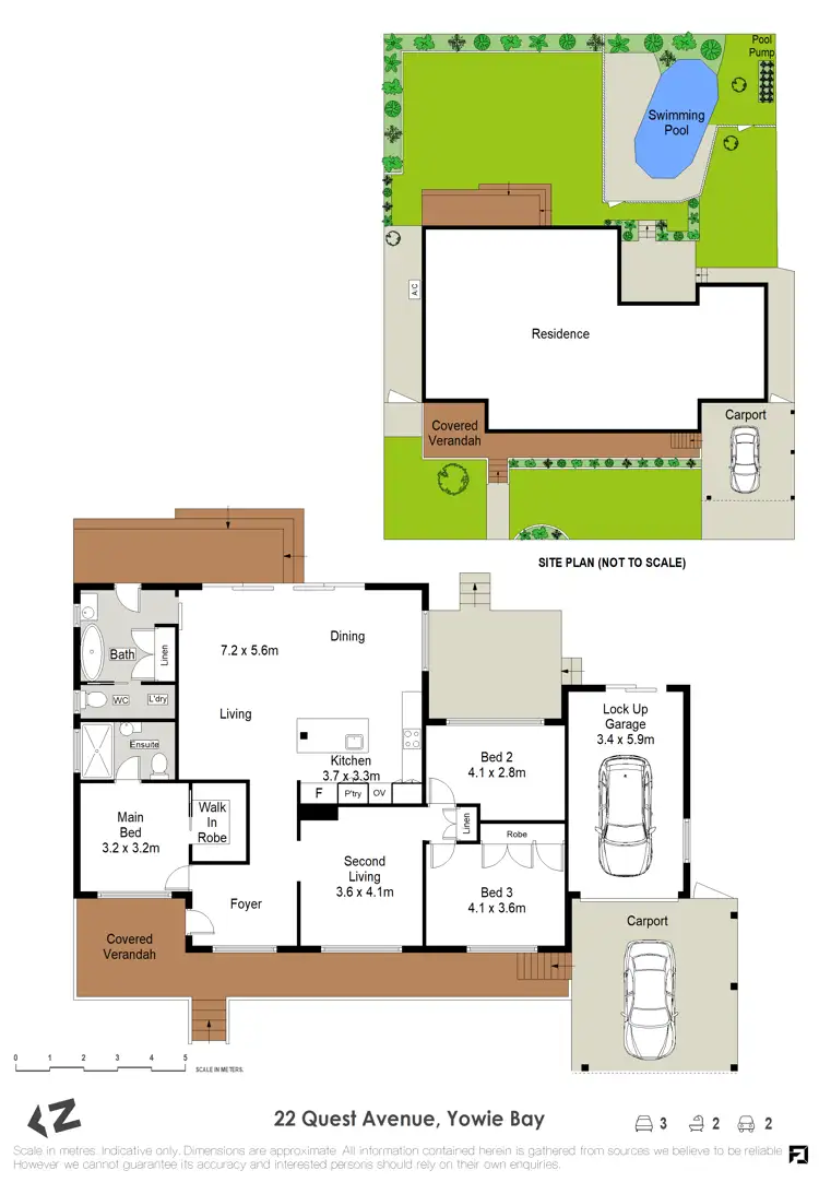 Floorplan of Homely house listing, 22 Quest Avenue, Yowie Bay NSW 2228