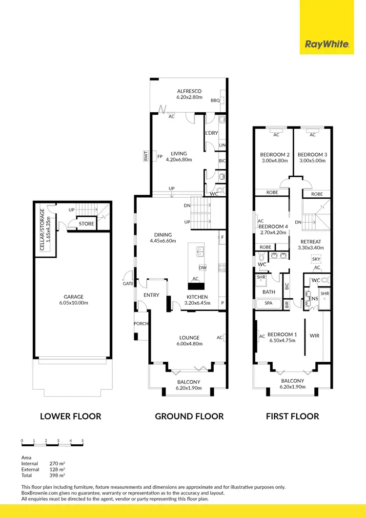 Floorplan of Homely house listing, 13a Rockingham Street, West Beach SA 5024