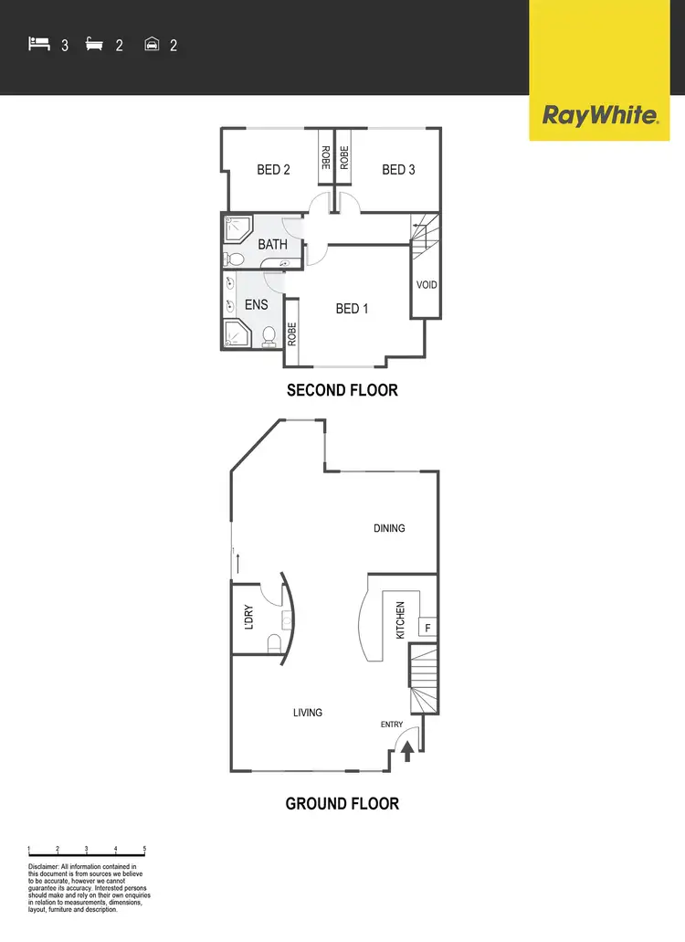 Floorplan of Homely apartment listing, 17/9 Fitzroy Street, Forrest ACT 2603