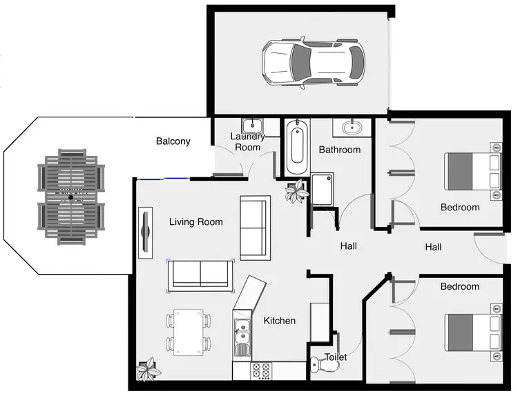 Floorplan of Homely house listing, 2/177 Twelfth Street, Mildura VIC 3500