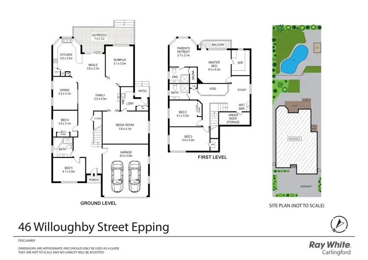 Floorplan of Homely house listing, 46 Willoughby Street, Epping NSW 2121