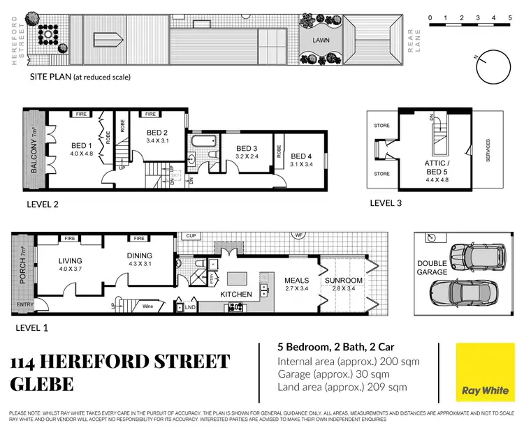 Floorplan of Homely house listing, 114 Hereford Street, Glebe NSW 2037