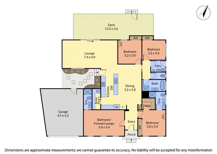 Floorplan of Homely house listing, 5 Thanos Court, Boronia VIC 3155