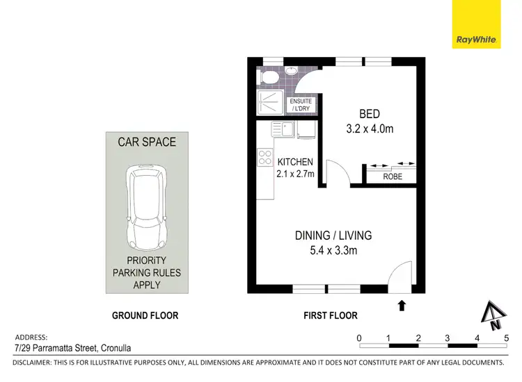 Floorplan of Homely unit listing, 7/29 Parramatta Street, Cronulla NSW 2230