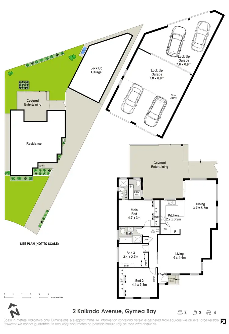 Floorplan of Homely house listing, 2 Kalkada Avenue, Gymea Bay NSW 2227