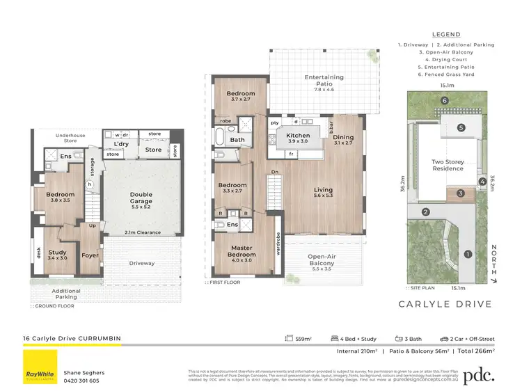 Floorplan of Homely house listing, 16 Carlyle Drive, Currumbin QLD 4223