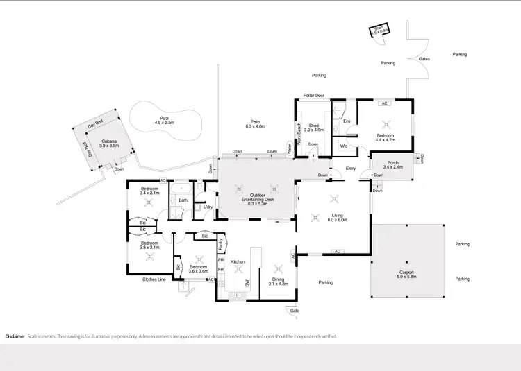 Floorplan of Homely house listing, 11 Shearwater Crescent, Djugun WA 6725