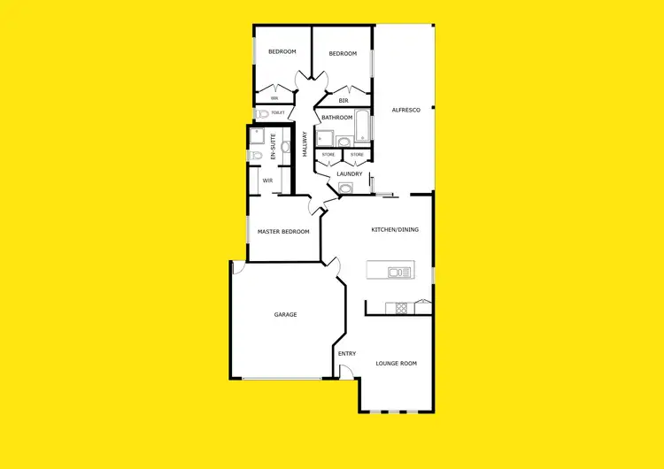 Floorplan of Homely house listing, 290 Sixteenth Street, Mildura VIC 3500