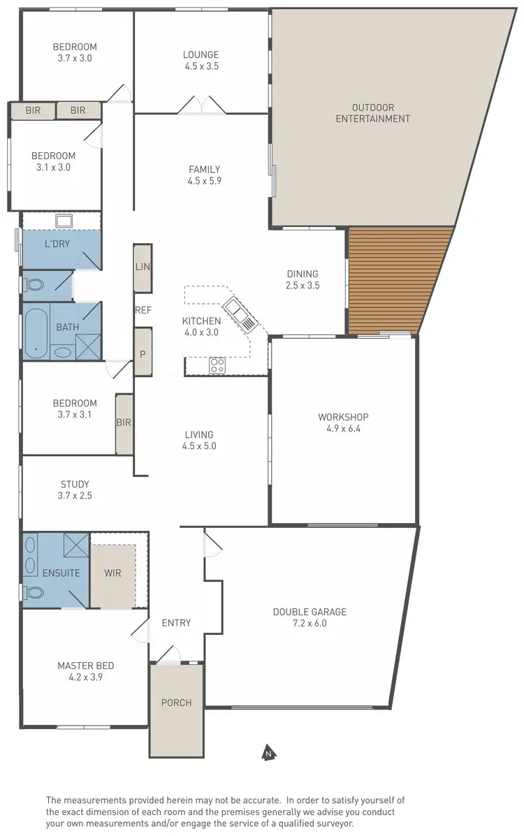 Floorplan of Homely house listing, 9 Bunya Place, Werribee VIC 3030