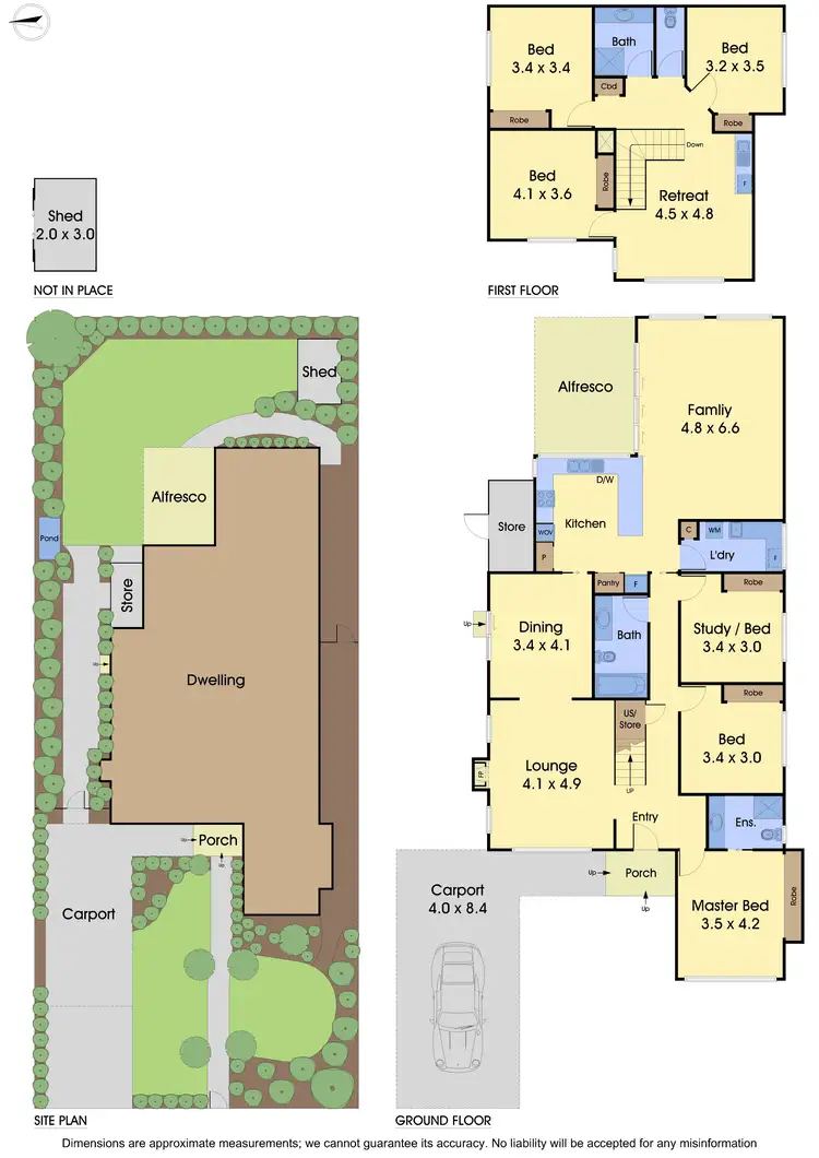 Floorplan of Homely house listing, 20 Hallow Street, Bentleigh East VIC 3165