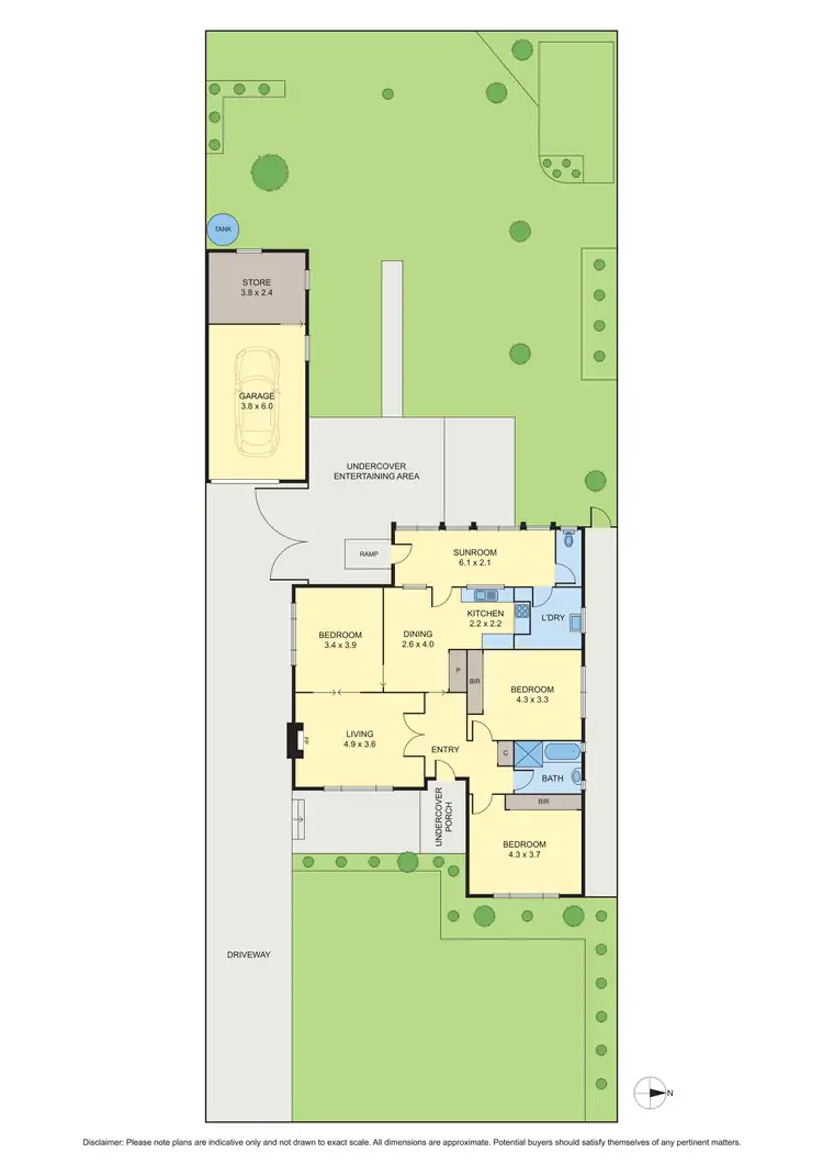 Floorplan of Homely house listing, 3 Bruce Street, Fawkner VIC 3060