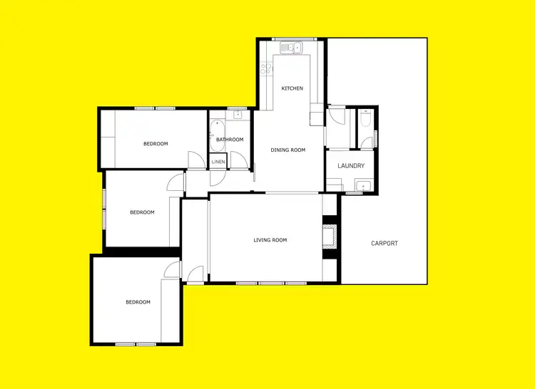 Floorplan of Homely house listing, 94 Hawthorn Grove, Mildura VIC 3500