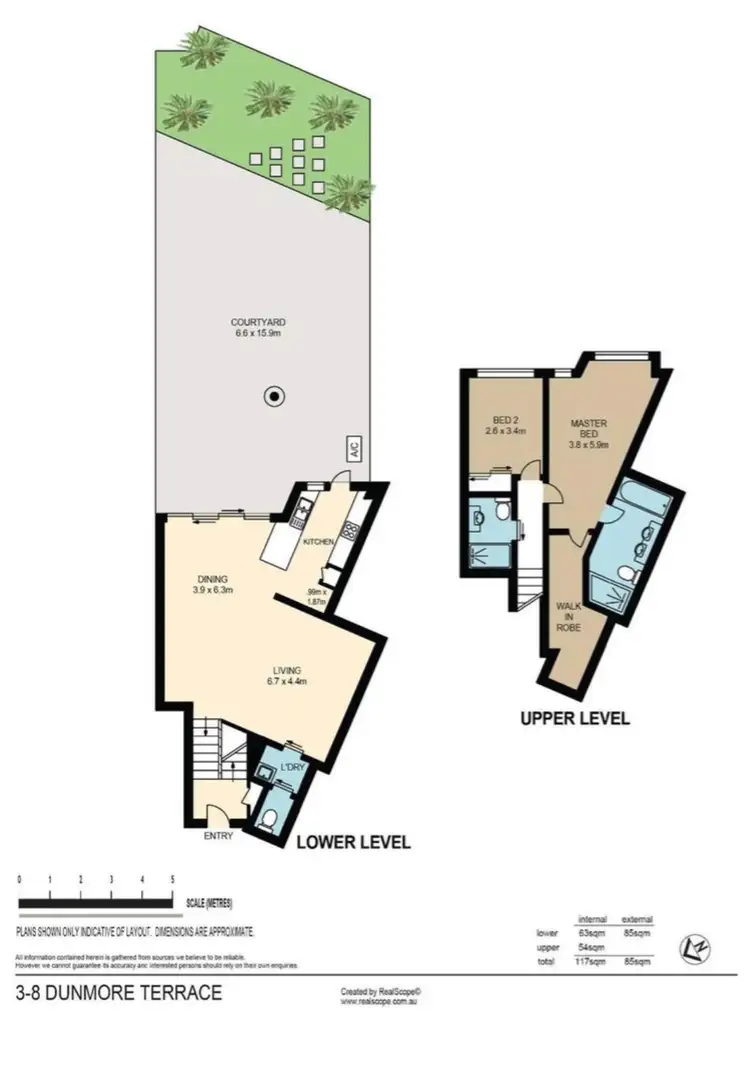 Floorplan of Homely apartment listing, 3/8 Dunmore Terrace, Auchenflower QLD 4066