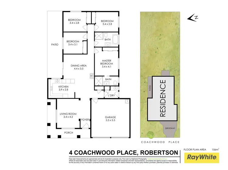 Floorplan of Homely house listing, 4 Coachwood Place, Robertson NSW 2577