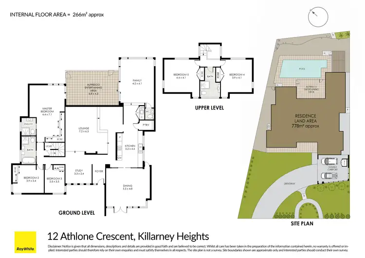 Floorplan of Homely house listing, 12 Athlone Crescent, Killarney Heights NSW 2087