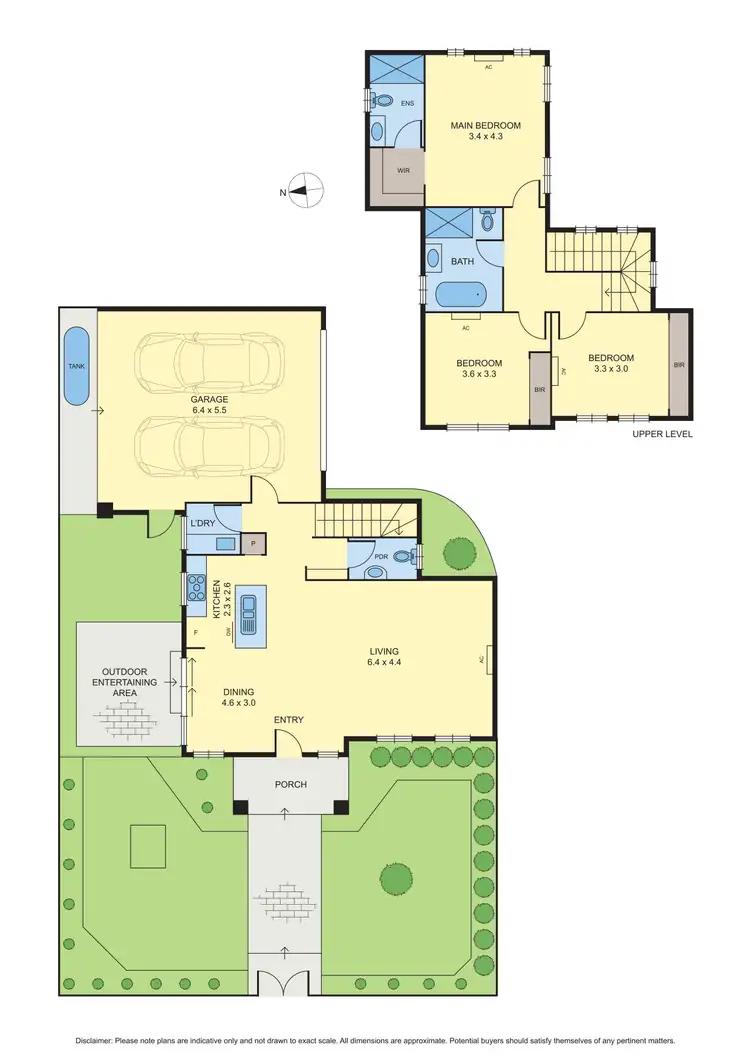 Floorplan of Homely townhouse listing, 1/14 West Street, Pascoe Vale VIC 3044