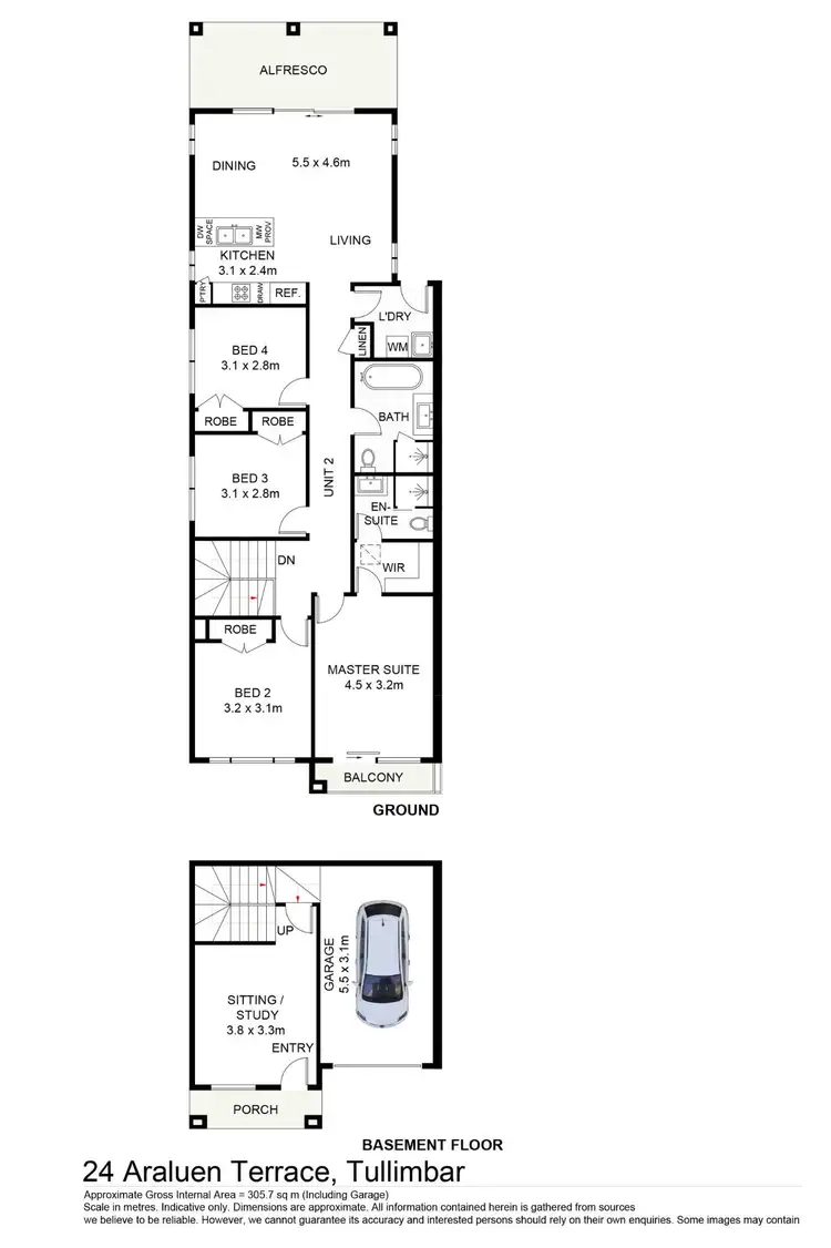 Floorplan of Homely house listing, 24 Araluen Terrace, Tullimbar NSW 2527
