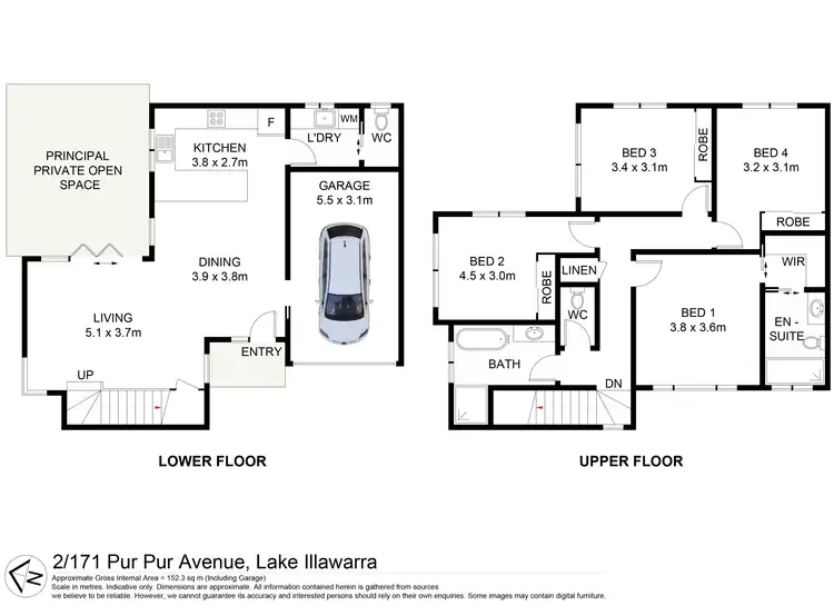 Floorplan of Homely house listing, 2/171 Pur Pur Avenue, Lake Illawarra NSW 2528