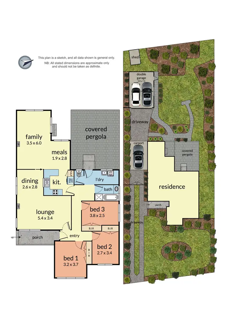Floorplan of Homely house listing, 11 Mirang Avenue, Croydon VIC 3136