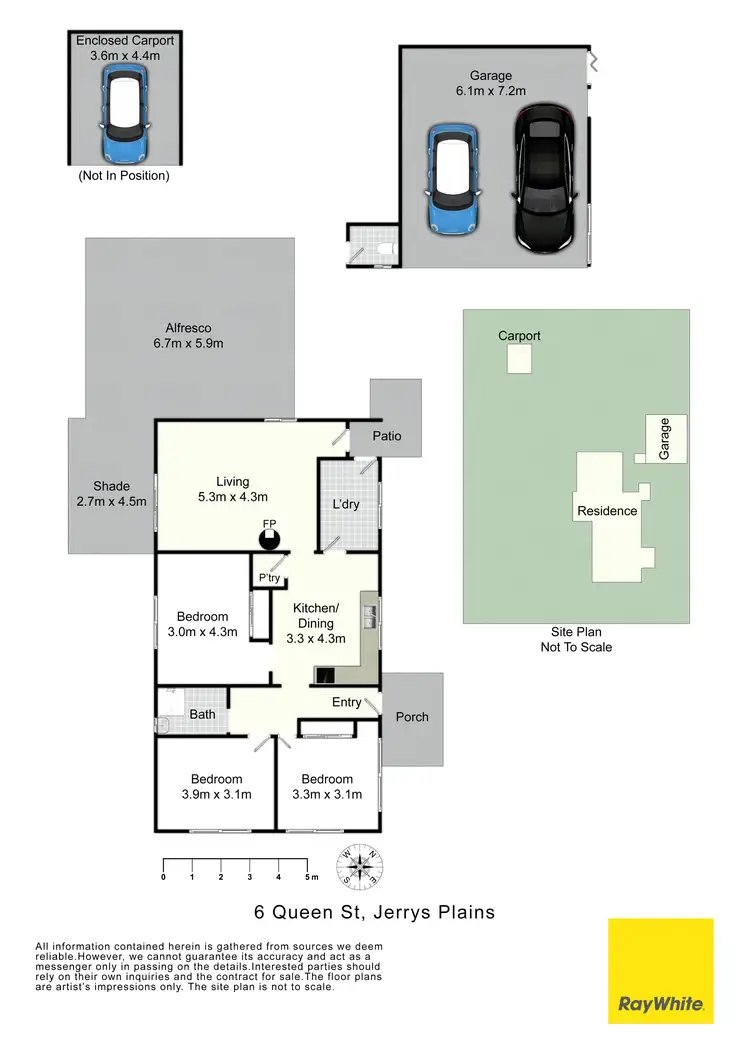 Floorplan of Homely house listing, 6 Queen Street, Singleton NSW 2330