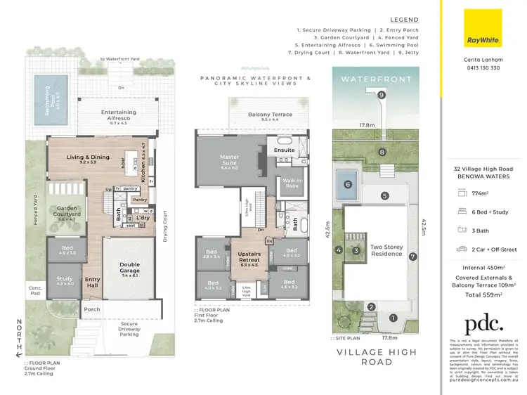 Floorplan of Homely house listing, 32 Village High Road, Benowa Waters QLD 4217