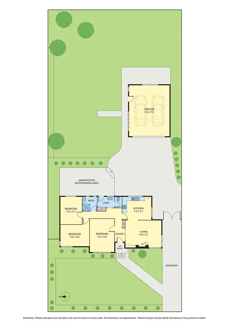 Floorplan of Homely house listing, 80 Loongana Avenue, Glenroy VIC 3046