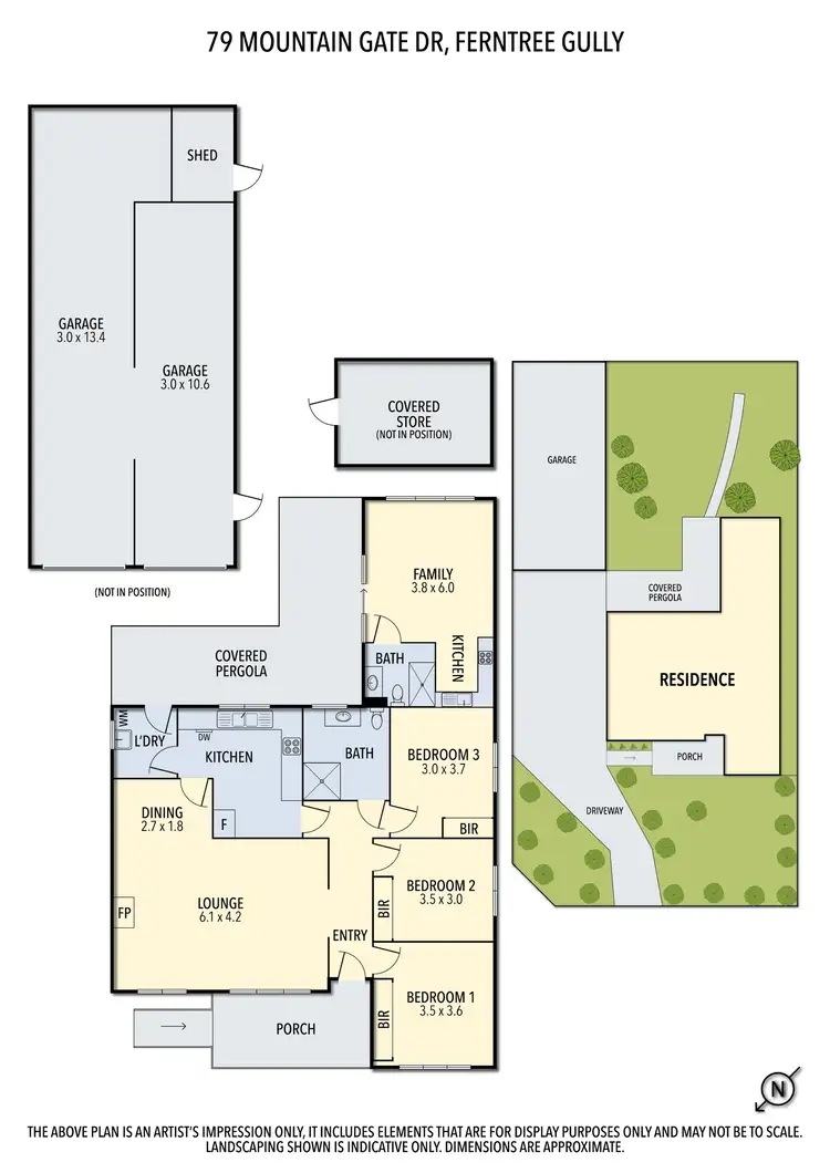 Floorplan of Homely house listing, 79 Mountain Gate Drive, Ferntree Gully VIC 3156