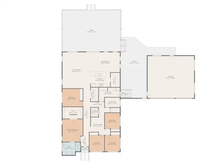 Floorplan of Homely house listing, 72 Glengallan Road, Emerald QLD 4720