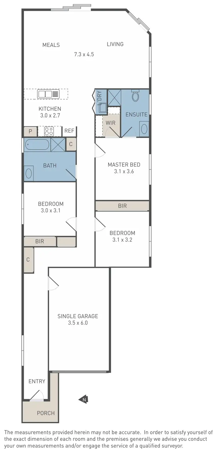 Floorplan of Homely house listing, 7A Sark Court, Hoppers Crossing VIC 3029