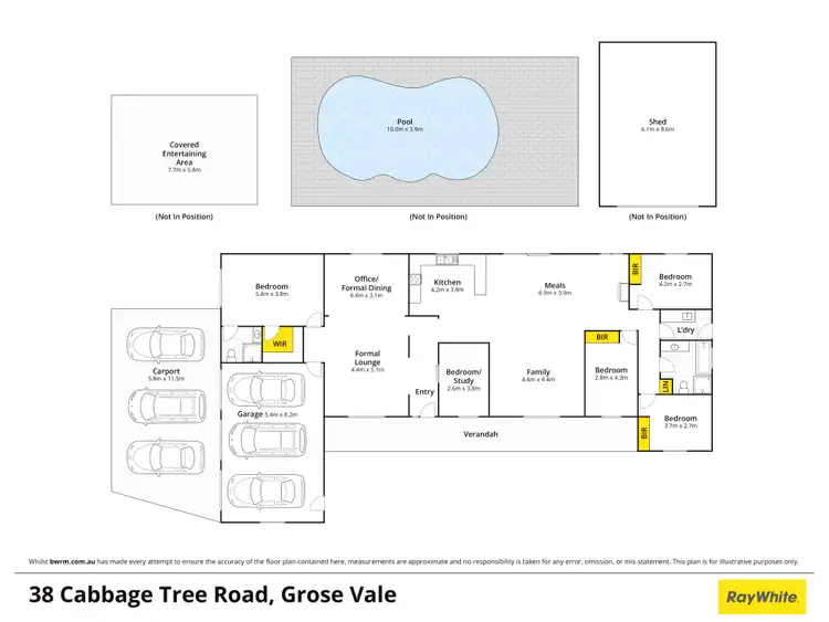 Floorplan of Homely house listing, 38 Cabbage Tree Road, Grose Vale NSW 2753