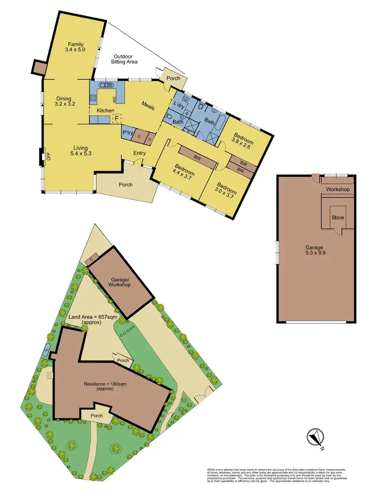 Floorplan of Homely house listing, 2 Southern Court, Forest Hill VIC 3131