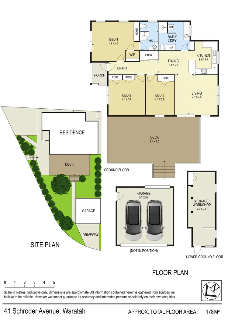 Floorplan of Homely house listing, 41 Schroder Avenue, Waratah NSW 2298