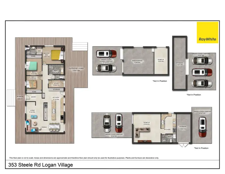 Floorplan of Homely house listing, 353-361 Steele Road, Logan Village QLD 4207