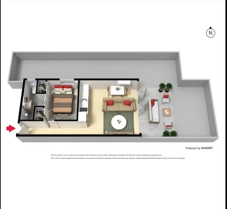 Floorplan of Homely apartment listing, 3/37-41 Margaret Street, South Yarra VIC 3141