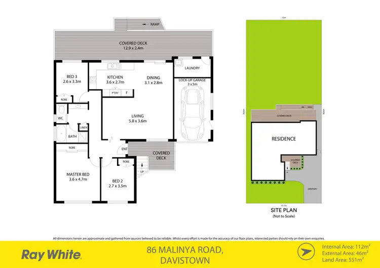 Floorplan of Homely house listing, 86 Malinya Road, Davistown NSW 2251