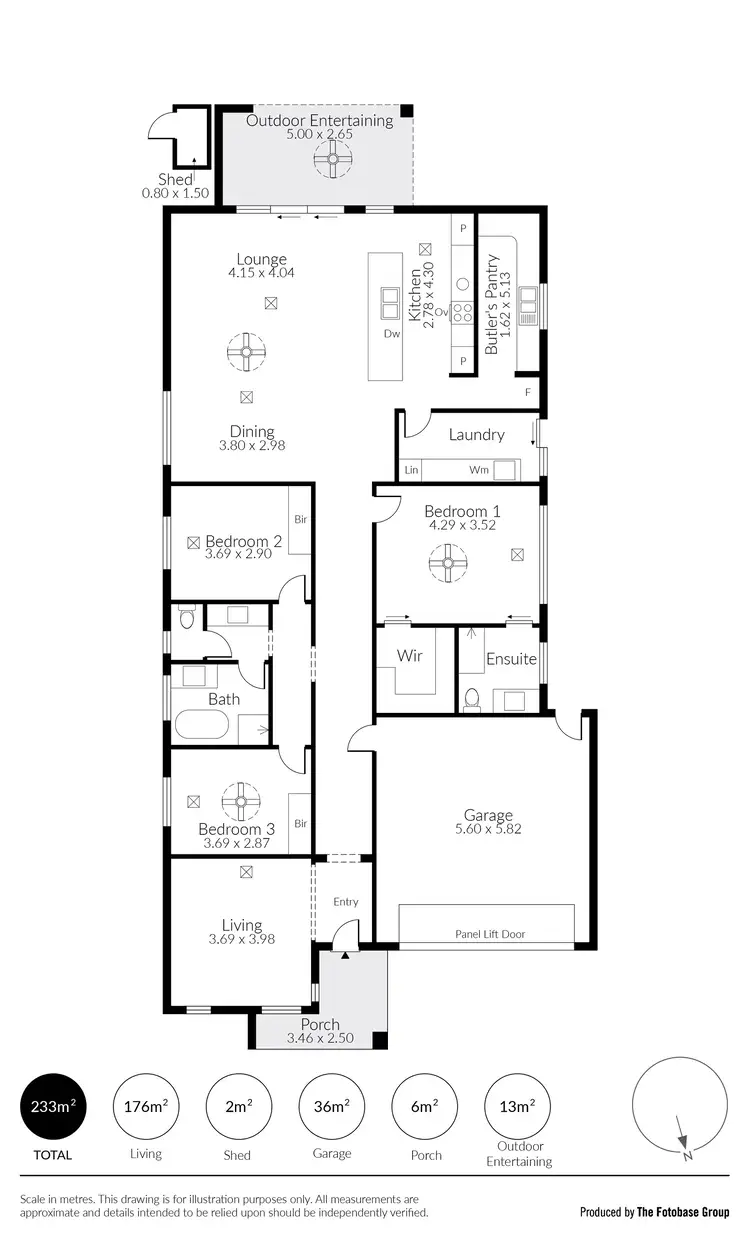 Floorplan of Homely house listing, 36 Highland Circuit, Blakeview SA 5114
