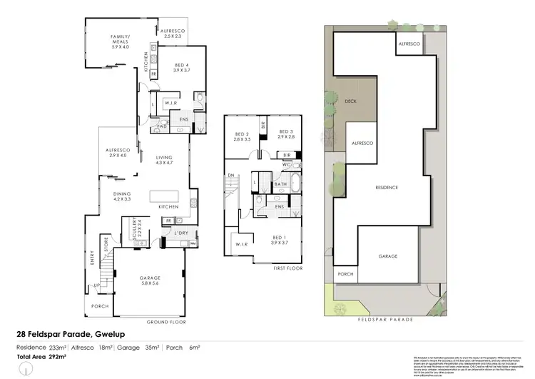 Floorplan of Homely house listing, 28 Feldspar Parade, Gwelup WA 6018